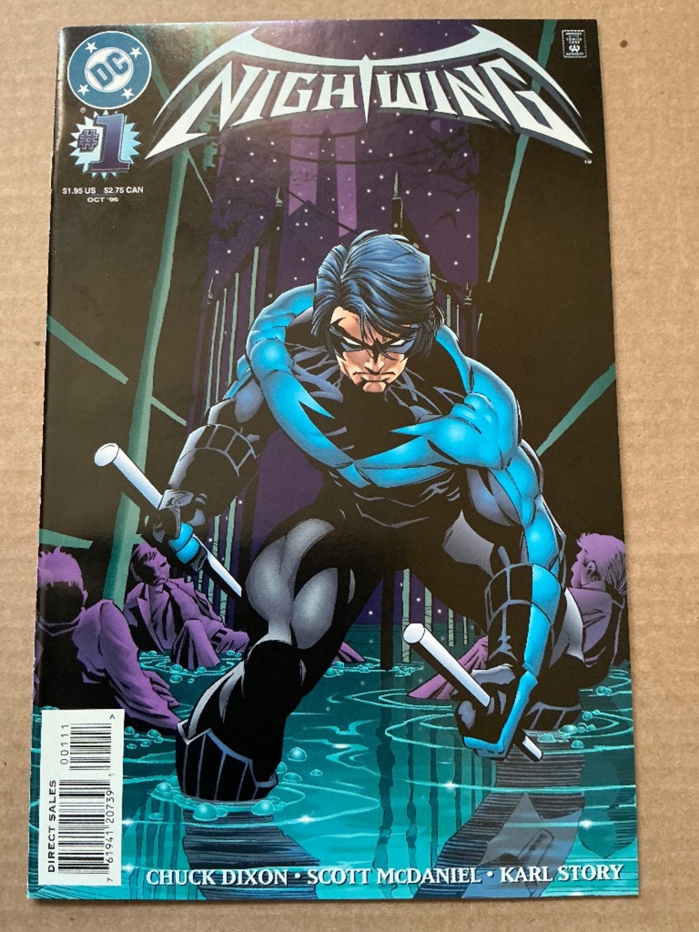 DC Comics Nightwing #1 1996 1st Solo Series Dixon & McDaniel
